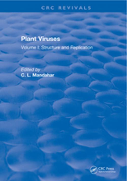 Cover of the book Plant Viruses by C.L. Mandahar, CRC Press