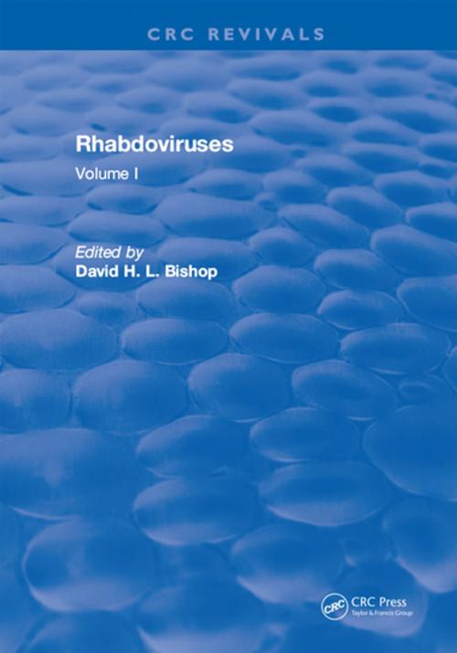 Cover of the book Rhabdoviruses by D. H. L. Bishop, CRC Press