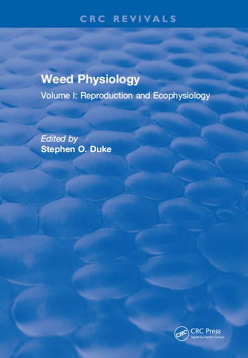 Cover of the book Weed Physiology by Duke, CRC Press