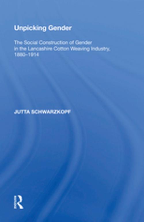 Cover of the book Unpicking Gender by Jutta Schwarzkopf, Taylor and Francis