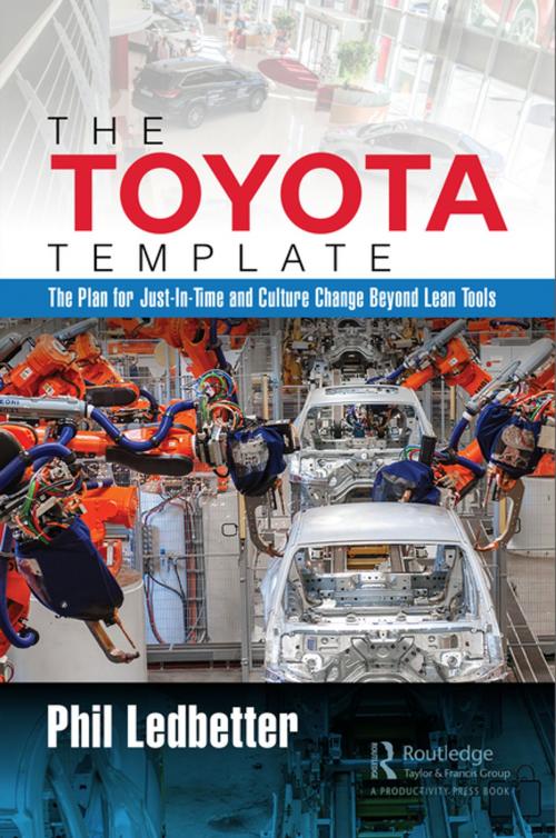 Cover of the book The Toyota Template by Phillip Ledbetter, Taylor and Francis