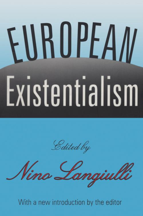 Cover of the book European Existentialism by , Taylor and Francis