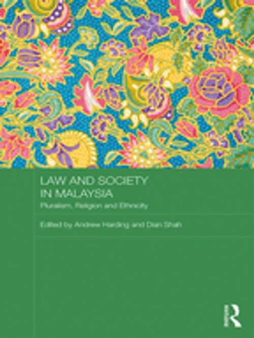 Cover of the book Law and Society in Malaysia by , Taylor and Francis