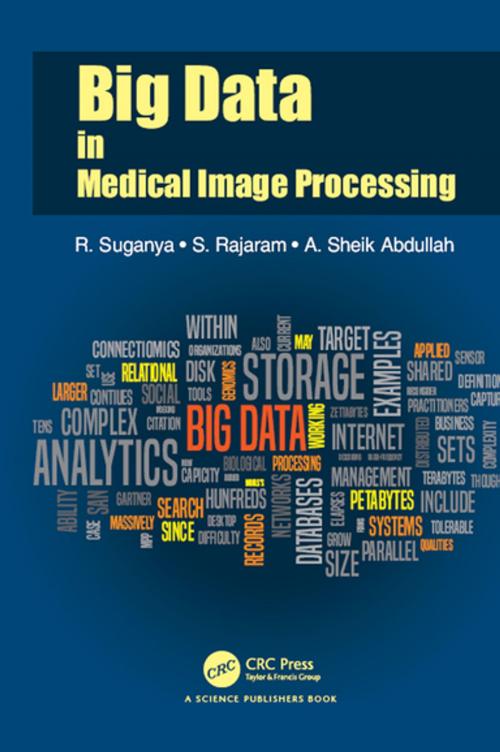 Cover of the book Big Data in Medical Image Processing by R. Suganya, S. Rajaram, A. Sheik Abdullah, CRC Press