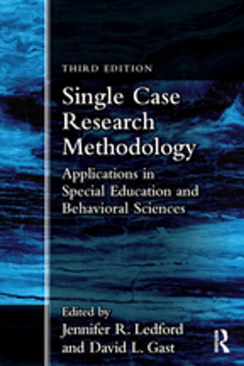 Cover of the book Single Case Research Methodology by , Taylor and Francis
