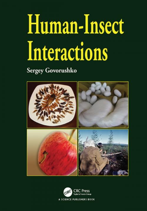 Cover of the book Human-Insect Interactions by Sergey Govorushko, CRC Press