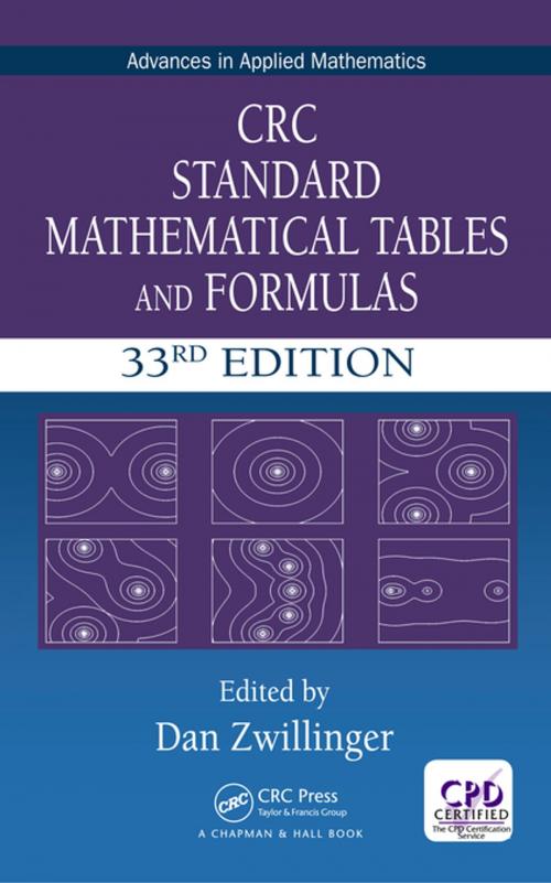 Cover of the book CRC Standard Mathematical Tables and Formulas by , CRC Press