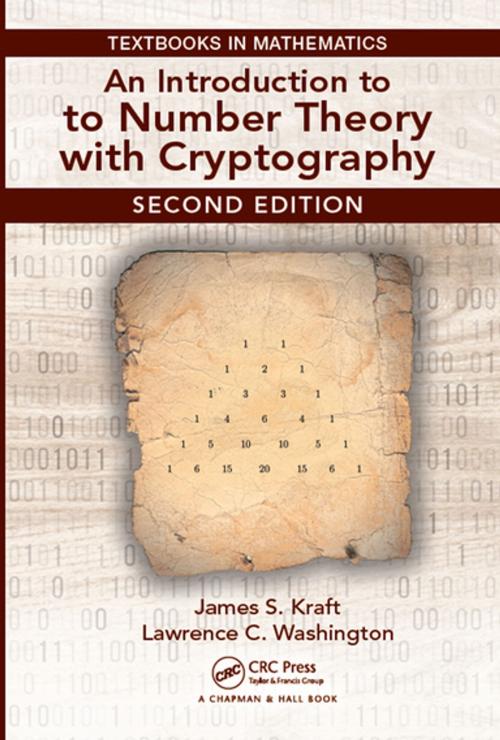 Cover of the book An Introduction to Number Theory with Cryptography by James Kraft, Lawrence Washington, CRC Press