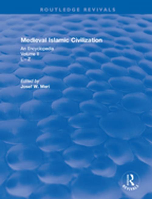 Cover of the book Routledge Revivals: Medieval Islamic Civilization (2006) by , Taylor and Francis