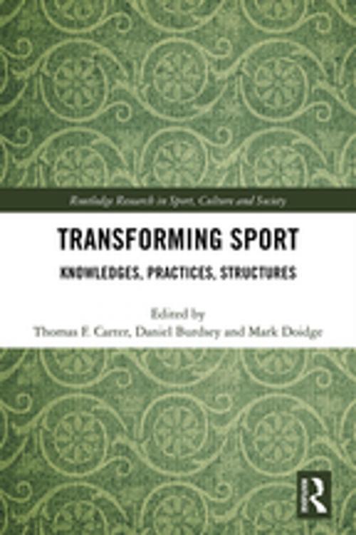 Cover of the book Transforming Sport by , Taylor and Francis