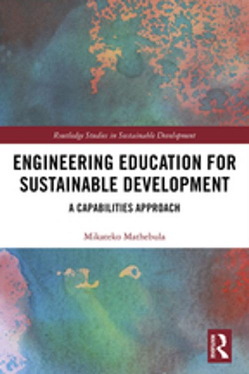 Cover of the book Engineering Education for Sustainable Development by Mikateko Mathebula, Taylor and Francis