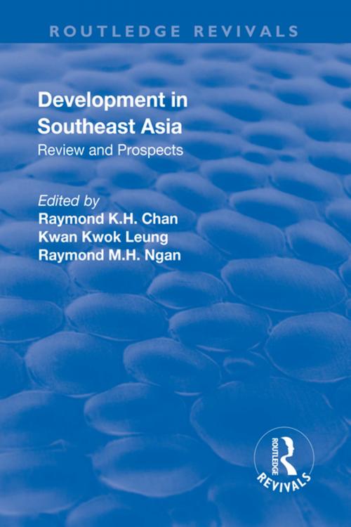 Cover of the book Development in Southeast Asia by Kwan Kwok Leung, Taylor and Francis