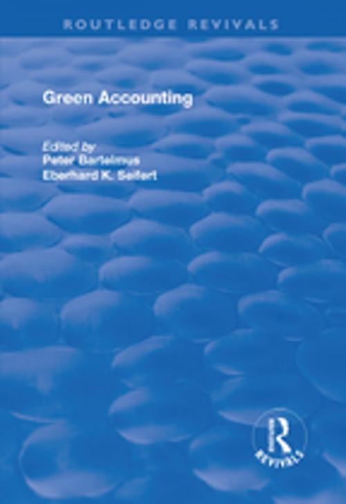 Cover of the book Green Accounting by , Taylor and Francis