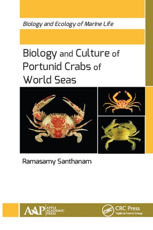 Cover of the book Biology and Culture of Portunid Crabs of World Seas by Ramasamy Santhanam, CRC Press