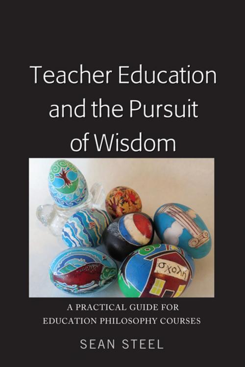 Cover of the book Teacher Education and the Pursuit of Wisdom by Sean Steel, Peter Lang