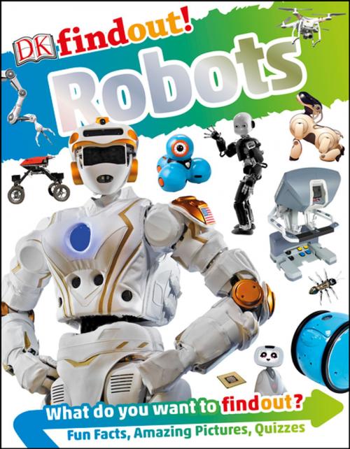 Cover of the book DKfindout! Robots by Dr Nathan Lepora, DK Publishing