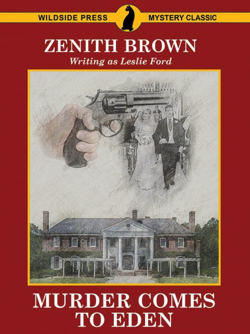 Cover of the book Murder Comes to Eden by Lawrence Watt-Evans Zenith Lawrence Watt-Evans Brown, Leslie Ford, Wildside Press LLC