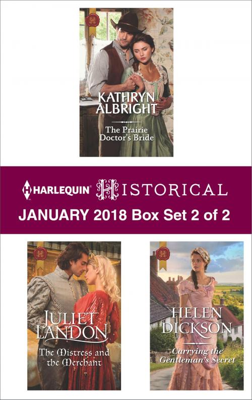 Cover of the book Harlequin Historical January 2018 - Box Set 2 of 2 by Kathryn Albright, Juliet Landon, Helen Dickson, Harlequin