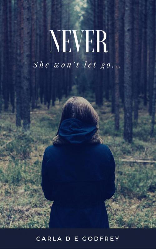 Cover of the book Never by Carla D E Godfrey, Carla Godfrey