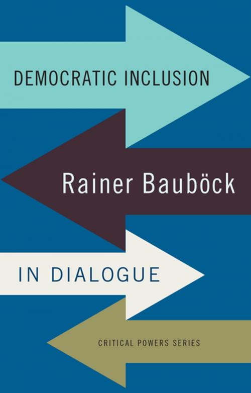 Cover of the book Democratic inclusion by Rainer Bauböck, Manchester University Press