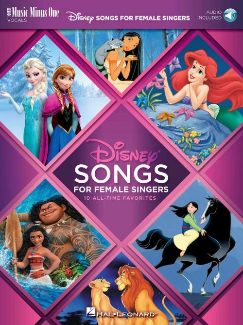Cover of the book Disney Songs for Female Singers by Hal Leonard Corp., Music Minus One