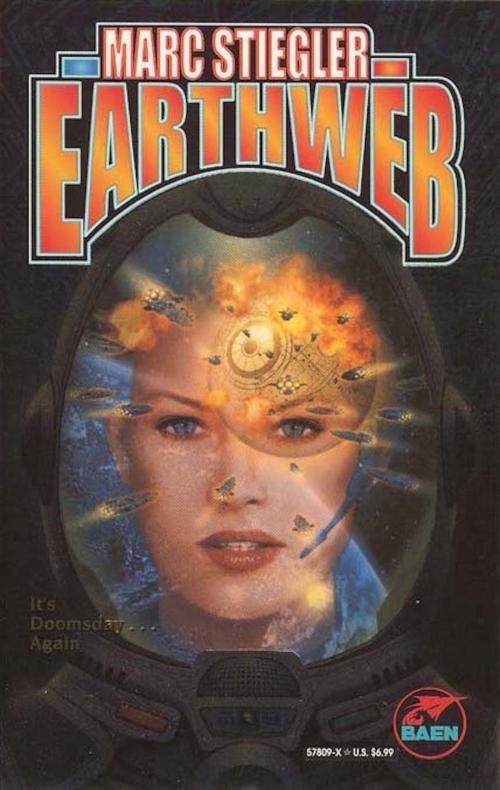 Cover of the book Earthweb by Mark Stiegler, Baen Books