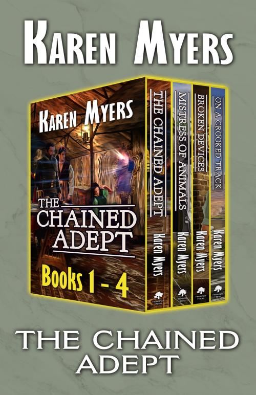 Cover of the book The Chained Adept (1-4) by Karen Myers, Perkunas Press