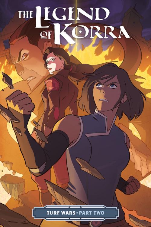 Cover of the book The Legend of Korra Turf Wars Part Two by Michael Dante DiMartino, Dark Horse Comics