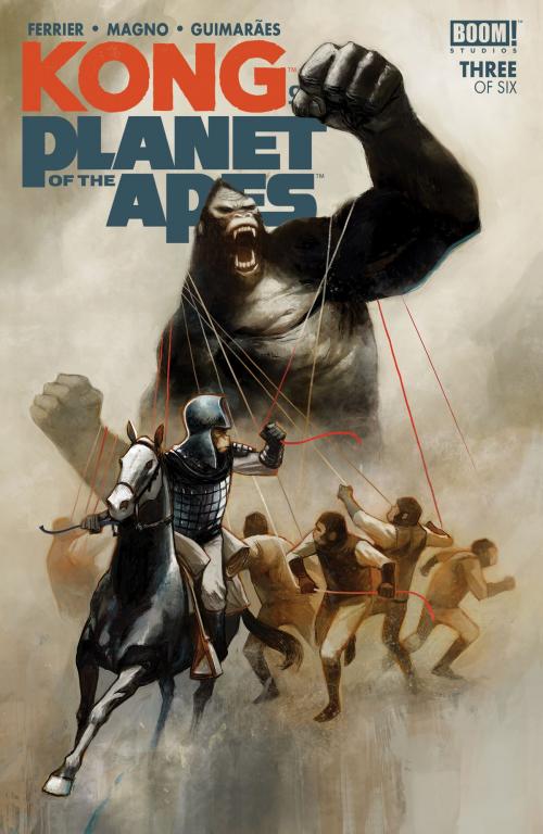 Cover of the book Kong on the Planet of the Apes #3 by Ryan Ferrier, Alex Guimaraes, BOOM! Studios
