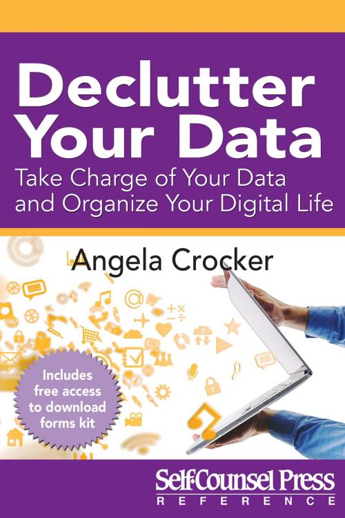 Cover of the book Declutter Your Data by Angela Crocker, Self-Counsel Press