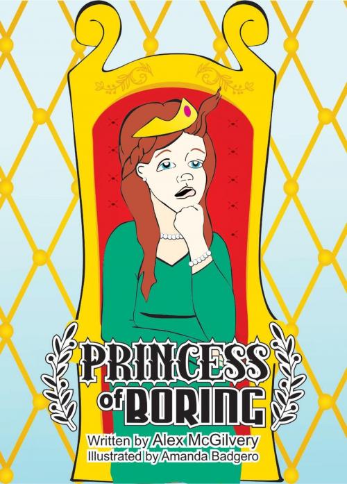 Cover of the book The Princess of Boring by Alex McGilvery, Celticfrog Publishing