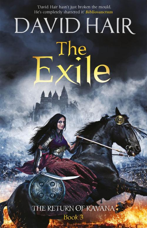 Cover of the book The Exile by David Hair, Quercus Publishing