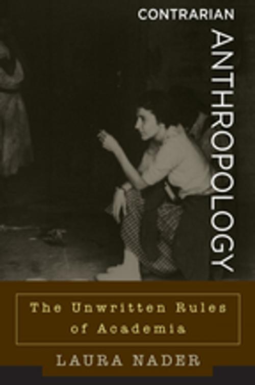 Cover of the book Contrarian Anthropology by Laura Nader, Berghahn Books