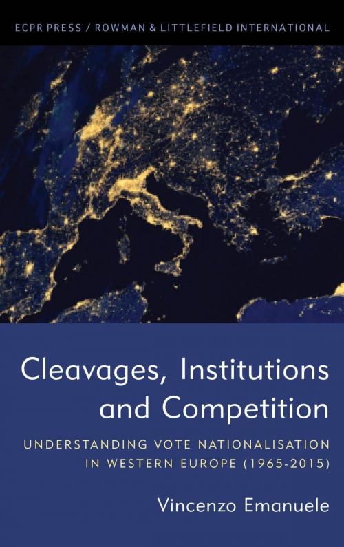 Cover of the book Cleavages, Institutions and Competition by Vincenzo Emanuele, Rowman & Littlefield International