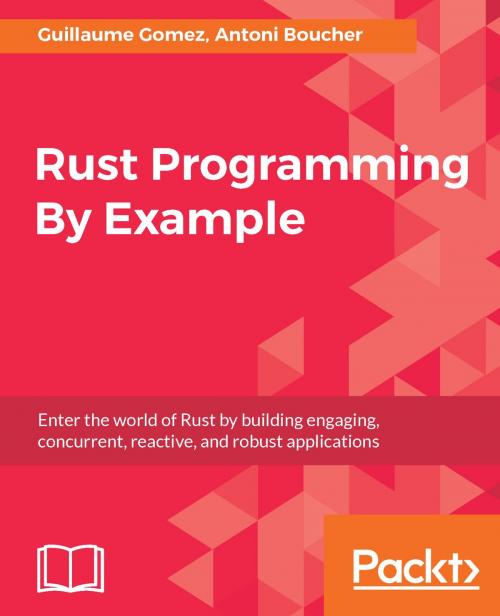 Cover of the book Rust Programming By Example by Guillaume Gomez, Antoni Boucher, Packt Publishing