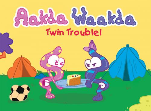 Cover of the book Aakda Waakda Twin Trouble! by Vedanta Vision, Notion Press