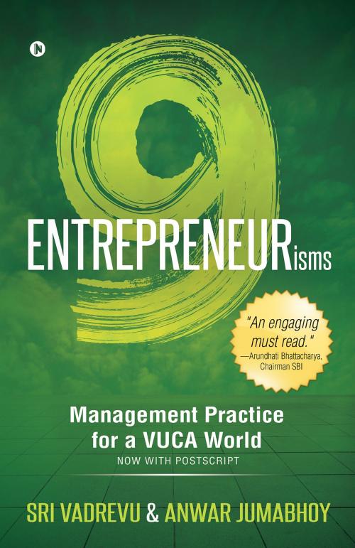 Cover of the book 9 Entrepreneurisms by Sri Vadrevu, Anwar Jumabhoy, Notion Press