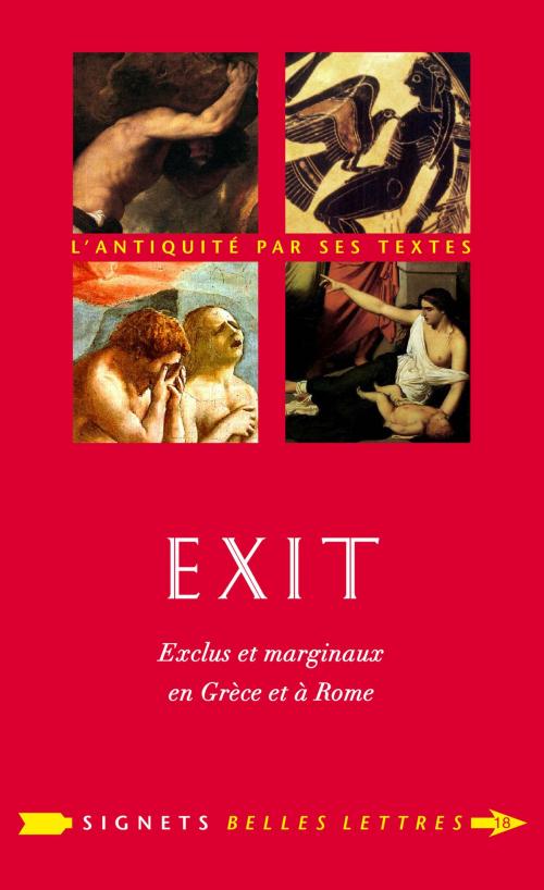 Cover of the book Exit ! by Vincent Morch, Les Belles Lettres