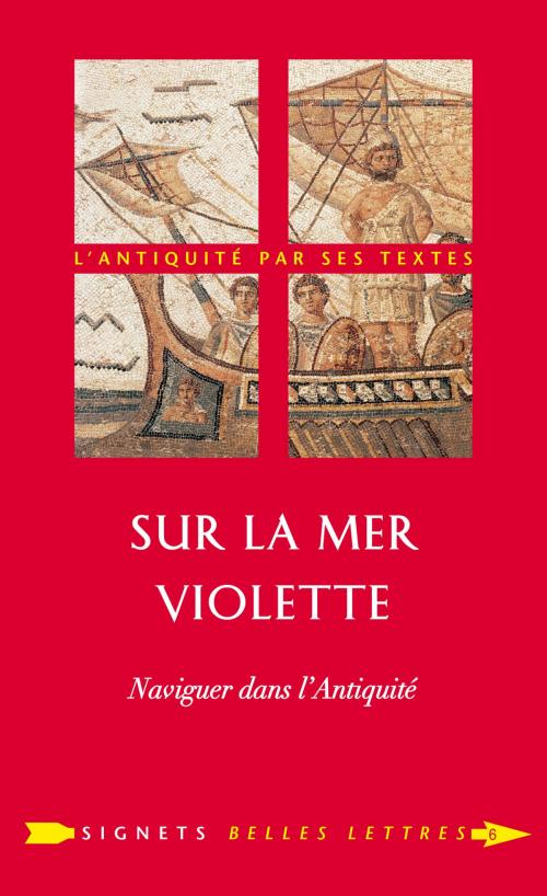 Cover of the book Sur la Mer violette by Claude Sintes, Les Belles Lettres