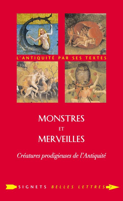 Cover of the book Monstres et merveilles by Isabelle Jouteur, Les Belles Lettres