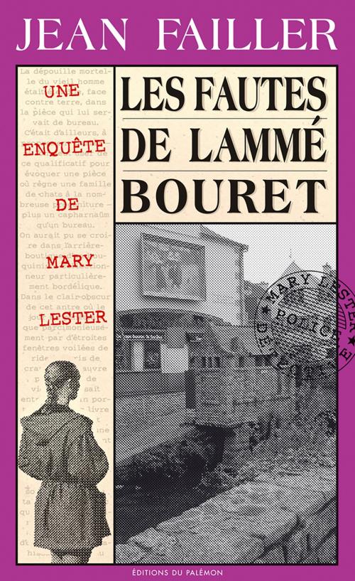 Cover of the book Les fautes de Lammé Bouret by Jean Failler, Editions du Palémon