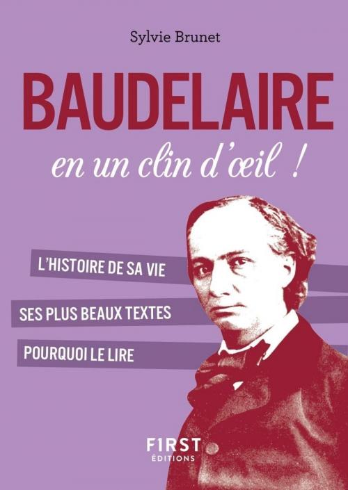 Cover of the book Petit livre de - Baudelaire en un clin d'oeil by Sylvie BRUNET, edi8