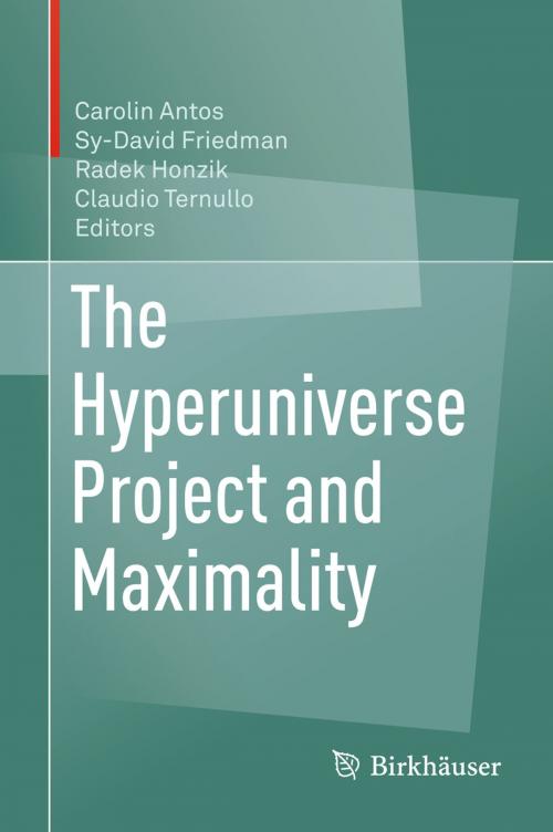 Cover of the book The Hyperuniverse Project and Maximality by , Springer International Publishing
