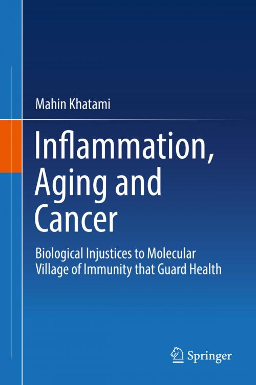 Cover of the book Inflammation, Aging and Cancer by Mahin Khatami, Springer International Publishing