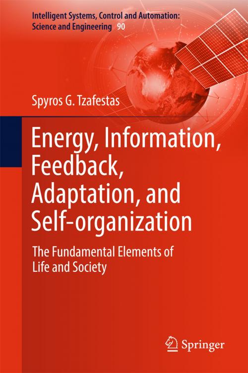 Cover of the book Energy, Information, Feedback, Adaptation, and Self-organization by Spyros G Tzafestas, Springer International Publishing