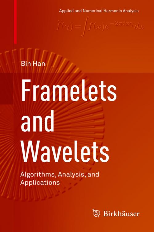 Cover of the book Framelets and Wavelets by Bin Han, Springer International Publishing