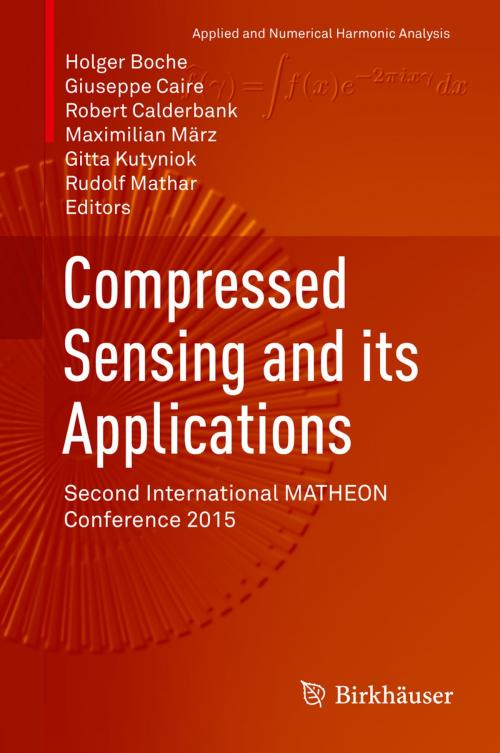 Cover of the book Compressed Sensing and its Applications by , Springer International Publishing