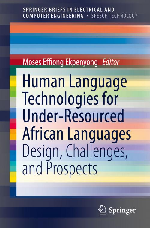 Cover of the book Human Language Technologies for Under-Resourced African Languages by , Springer International Publishing