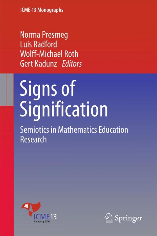 Cover of the book Signs of Signification by , Springer International Publishing