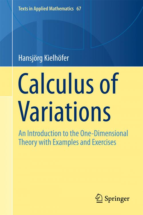 Cover of the book Calculus of Variations by Hansjörg Kielhöfer, Springer International Publishing